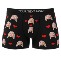 Custom Face Funny Underwear Personalized Unique Design Gift – mybestboxer