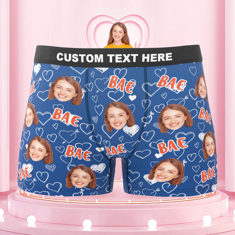 Custom Colorful Face Boxer Shorts | Put Your Face on Boxers ...